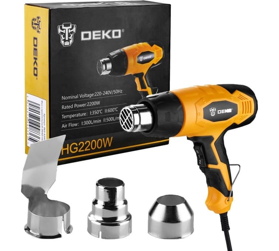 Строительный фен DEKO HG2200W 063-4200