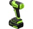 Строительный фен GreenWorks G24HG, 24V, 550С, 200 л/мин, 1x4Ач, ЗУ, коробка 3400207VUB 3