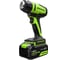 Строительный фен GreenWorks G24HG, 24V, 550С, 200 л/мин, 1x4Ач, ЗУ, коробка 3400207VUB 5