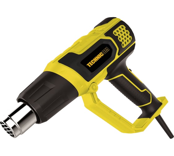 Фен строительный TECHNICOM 2000Вт, 60С-600С, 300-500 л/мин TC-HG2000 1