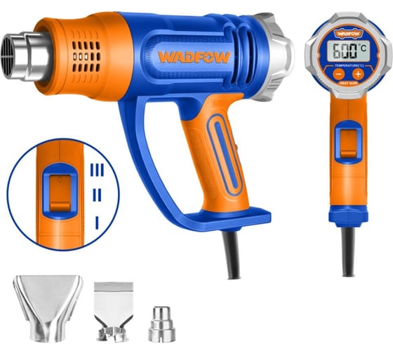 Фен технический WADFOW 2000 Вт 10 WHG1530