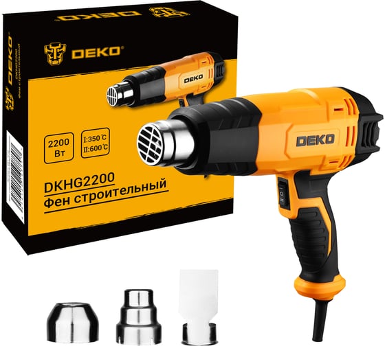 Фен строительный DKHG2200 DEKO 081-1012