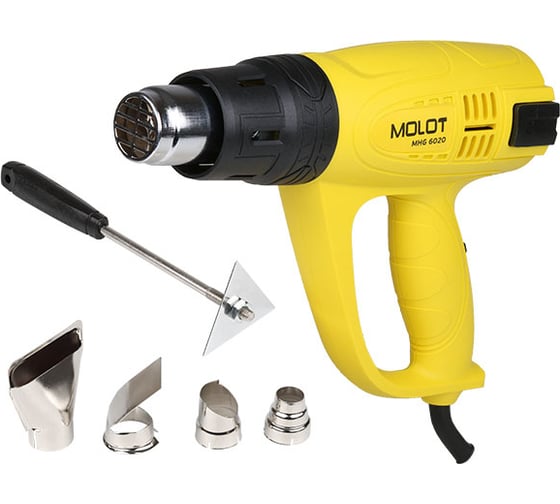 Строительный фен-термовоздуходувка MOLOT MHG 6020 MHG602000011