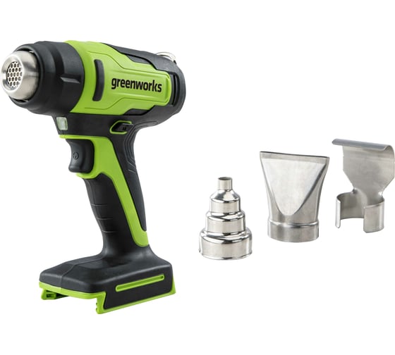Аккумуляторный строительный фен GreenWorks G24HG 3400207