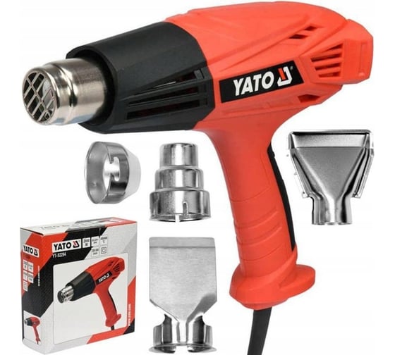 Технический фен YATO 2000Вт, 450-600C YT-82294