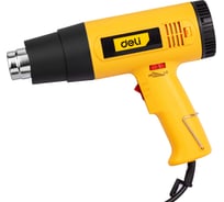 Термопистолет/технический фен DELI DL5318 (1600Вт, рабочая температура 100...590 град.) 103019