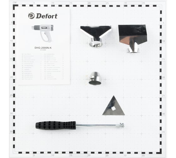 Технический фен DEFORT DHG-2000N-K 93720490