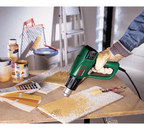 Технический фен Bosch PHG 600-3 с насадками 0.603.29B.063
