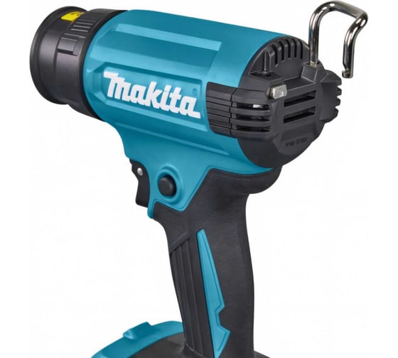 Аккумуляторный тепловой пистолет (фен) Makita LXT 18В, 550 град., кейс, насадки, защита от перезапуска, без аккум. и з/у DHG180ZK