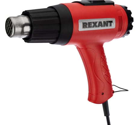 Строительный фен REXANT 230 В/1800 Вт, MASTER, с терморегулятором и ЖК-дисплеем 12-0057