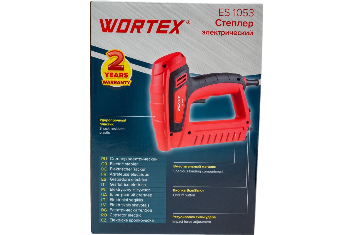 Скобозабивной пистолет WORTEX ES 1053 ES105300011 - выгодная цена ...
