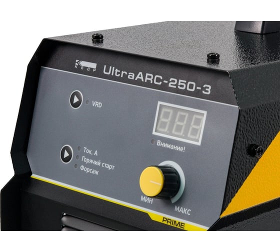 Инверторный аппарат Кедр ultraarc-250-3 380 В, 20-250 А 8025439