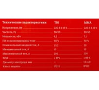 Сварочный инвертор Gigant TIG-200