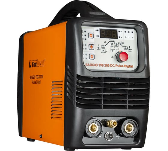 Аппарат аргонодуговой сварки Foxweld SAGGIO TIG 200 DC Pulse Digital 6001 15943109