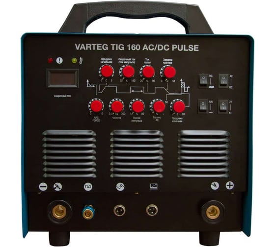 Аппарат аргонодуговой сварки Foxweld VARTEG TIG 160 AC/DC PULSE 6150