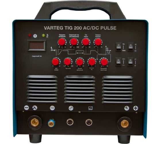 Аппарат аргонодуговой сварки Foxweld VARTEG TIG 200 AC/DC PULSE 6151
