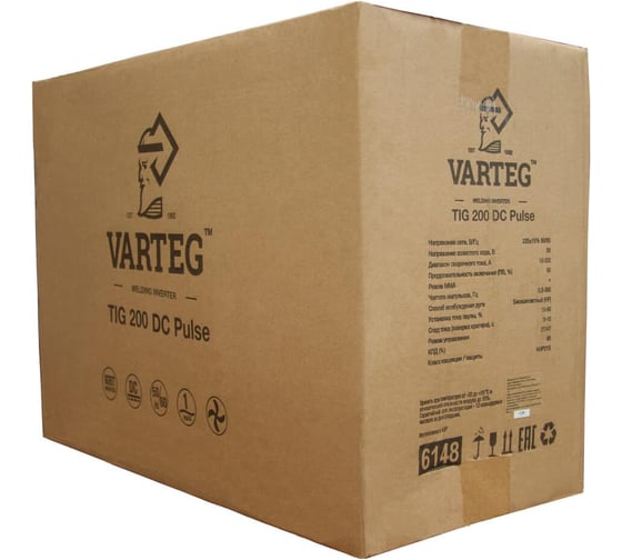 Аппарат аргонодуговой сварки Foxweld VARTEG TIG 200 DC PULSE 6148