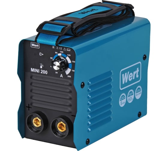 Сварочный инверторный аппарат WERT MINI 200 W1701.009.00 203958