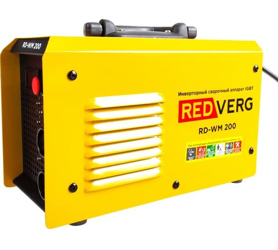 Бестрансформаторный сварочный аппарат REDVERG RD-WM 200 6626265