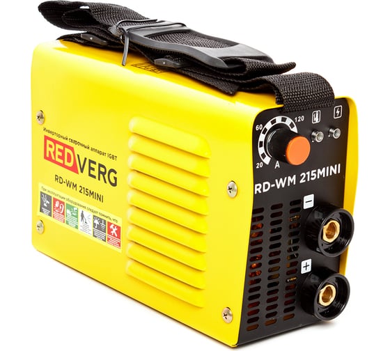 Бестрансформаторный сварочный аппарат REDVERG RD-WM 215MINI 6625011 1