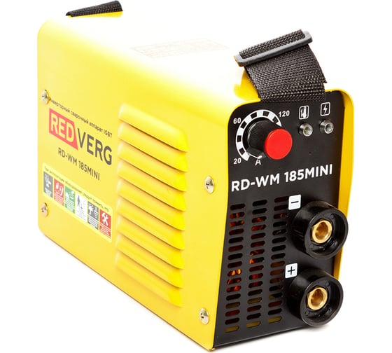 Бестрансформаторный сварочный аппарат REDVERG RD-WM 185MINI 6625010