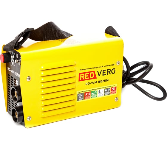 Бестрансформаторный сварочный аппарат REDVERG RD-WM 185MINI 6625010