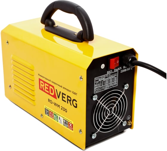 Бестрансформаторный сварочный аппарат REDVERG RD-WM 230 6626266