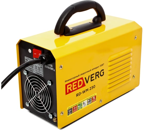 Бестрансформаторный сварочный аппарат REDVERG RD-WM 230 6626266