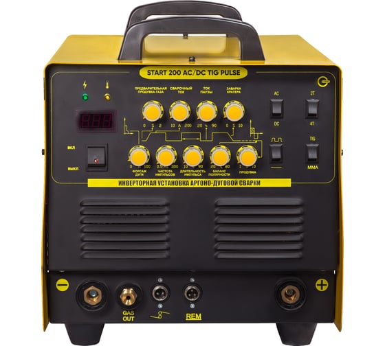 Установка аргонодуговой сварки START 200 AC/DC TIG PULSE 3ST200AP