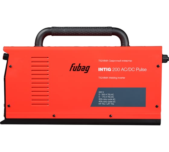 Сварочный инвертор FUBAG INTIG 200 AC/DC PULSE 31412 + горелка FB TIG 26 5P 4m Up&Down 38459 31412.1
