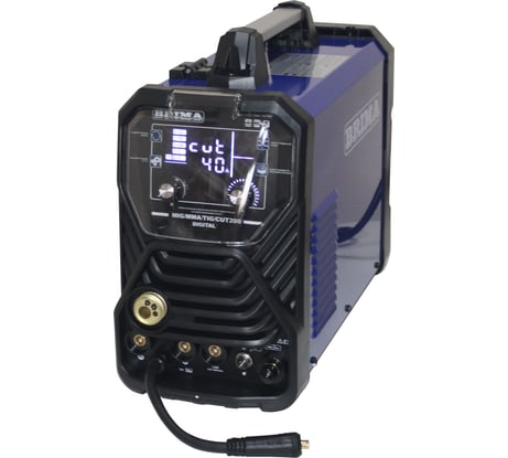 Многофункциональная инверторная установка Brima cut/mig/mma/tig 200 digital НП000001418