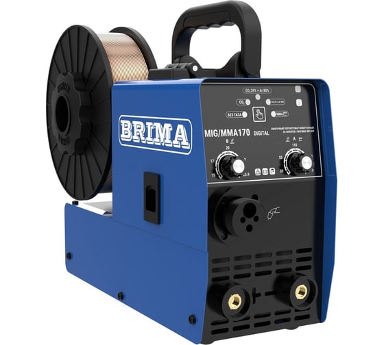 Сварочный полуавтомат Brima mig/мма 170 digital 220в НП000001411