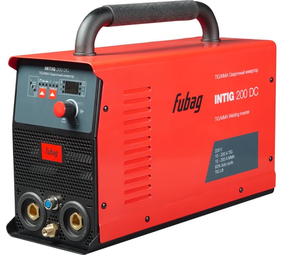 Сварочный инвертор FUBAG INTIG 200 DC 31449 + горелка FB TIG 26 5P 4m 38459 31449.1