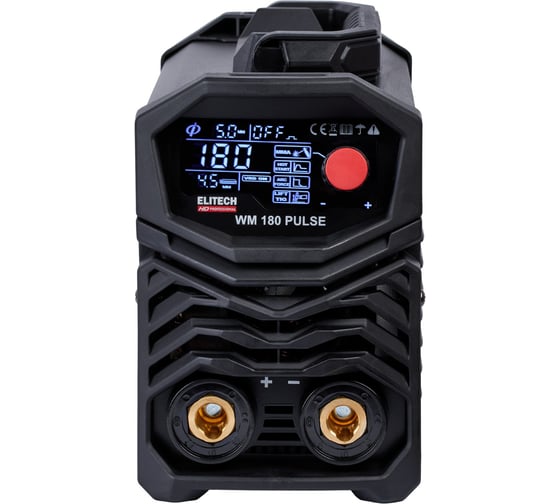 Инверторный сварочный аппарат Elitech HD WM 180 Pulse 204465