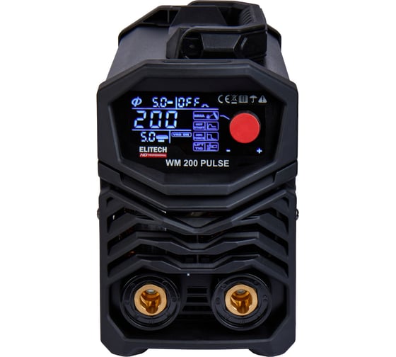 Инверторный сварочный аппарат Elitech HD WM 200 Pulse 204466