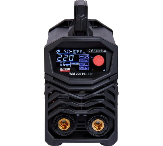 Инверторный сварочный аппарат Elitech HD WM 220 Pulse 204468