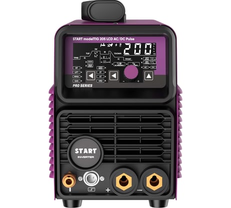 Установка аргонодуговой сварки Start Modeltig 205 LCD AC/DC TIG Pulse 3W205APL