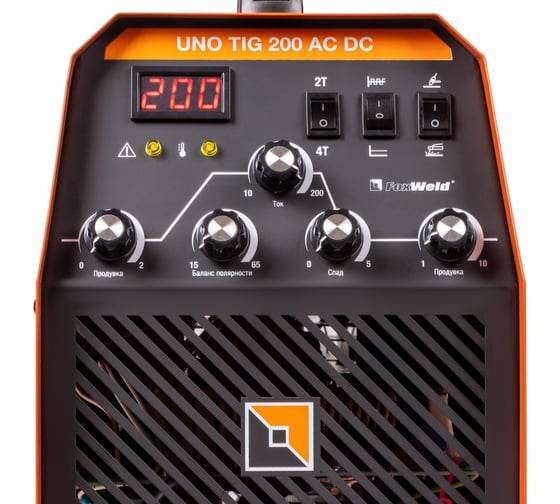 Аппарат аргонодуговой сварки FOXWELD UNO TIG 200 AC/DC 6790