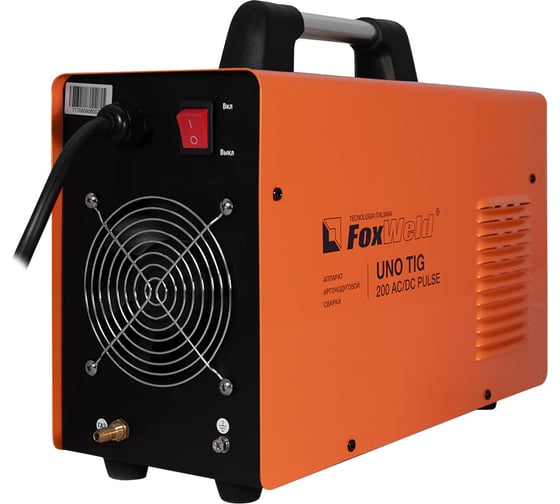 Аппарат аргонодуговой сварки FOXWELD UNO TIG 200 AC/DC PULSE 7170