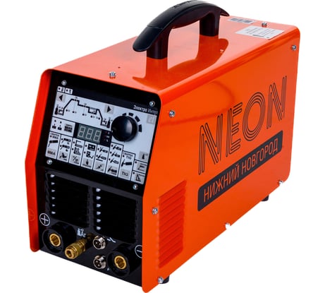 Сварочный аппарат для аргонодуговой сварки NEON ВД 201АД DC 220В, горелка 1566