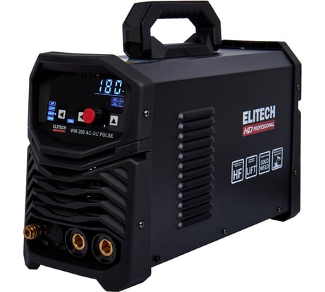 Инверторный сварочный аппарат Elitech HD WM 200 AC-DC Pulse 204476