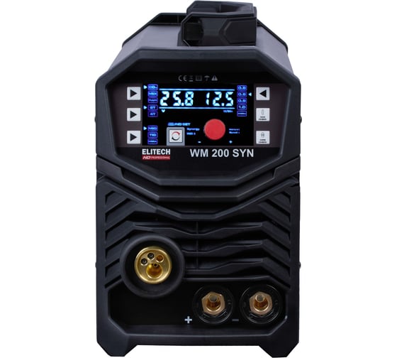 Инверторный сварочный аппарат Elitech HD WM 200 SYN 204471