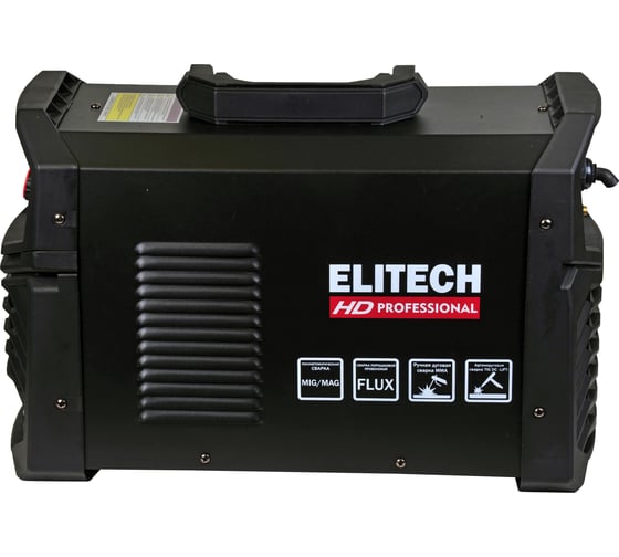 Инверторный сварочный аппарат Elitech HD WM 200 SYN LCD Pulse 204473