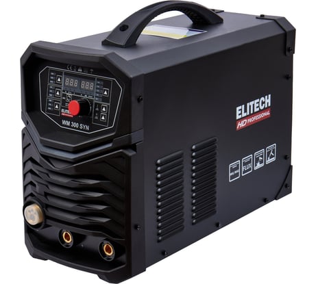 Сварочная мультисистема Elitech HD WM 300 SYN (MMA+MIG/MAG+TIG, 300А) 204472