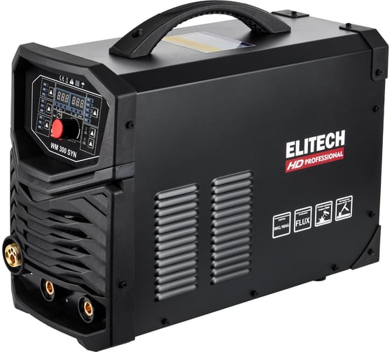Инверторный сварочный аппарат Elitech HD WM 300 SYN 204472