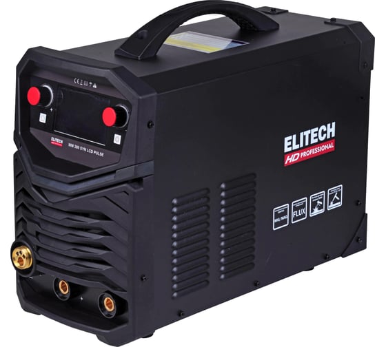 Инверторный сварочный аппарат Elitech HD WM 300 SYN LCD Pulse 204474