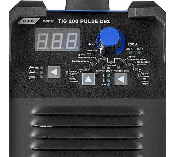 Аппарат аргонодуговой сварки ПТК МАСТЕР TIG 200 PULSE D91 НАКС 00000041861