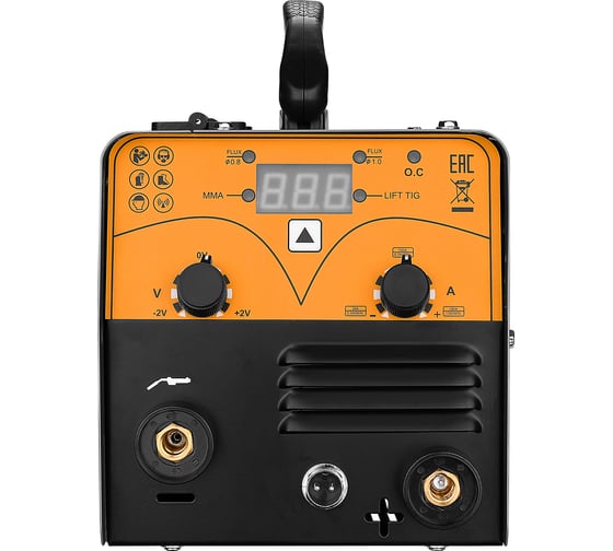 Сварочный полуавтомат DEKO DKWM190NG, MIG без газа/MMA/TIG LIFT, 190А 051-4694
