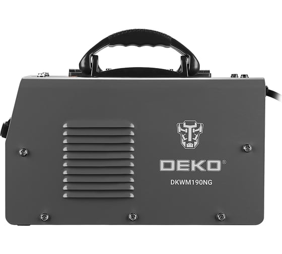 Сварочный полуавтомат DEKO DKWM190NG, MIG без газа/MMA/TIG LIFT, 190А 051-4694