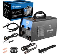 Сварочный полуавтомат DEKO DKWM200NG, MIG без газа/MMA/TIG LIFT, 200А + проволока 0.5 кг 051-4695